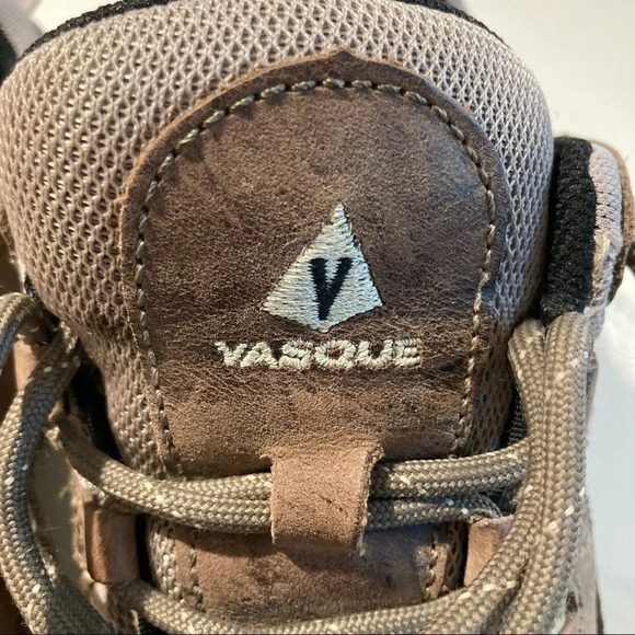 VASQUE Sz 8.5 Leather Hiking Trekking Super Grip  Lace Up Sneakers Shoes - Picture 3 of 14